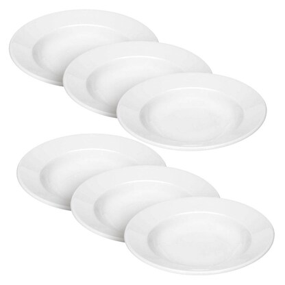 Artikelbild für BAUSCHER Teller smart weiß Ø 23,0 cm, 6 St., Artikelnummer 976297