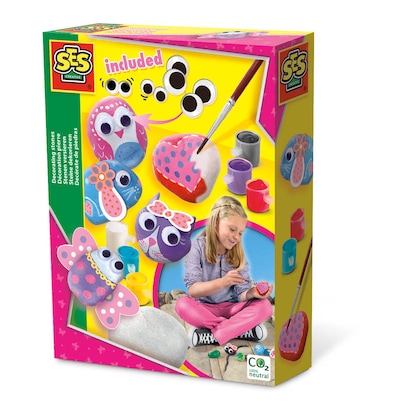 Artikelbild 3 für SES Creative® Bastelset Steine bemalen mehrfarbig, Artikelnummer 110807