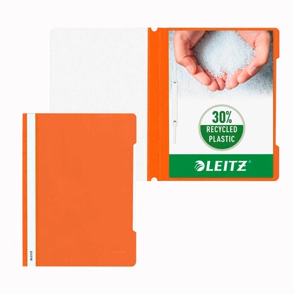 Artikelbild für LEITZ Schnellhefter 4191 Kunststoff orange DIN A4, 1 St., Artikelnummer 296416