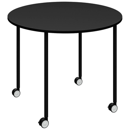 Artikelbild für meet powered by PAPERFLOW Flex Office Mehrzwecktisch rund Spanplatte schwarz 96,0 x 96,0 x 75,0 cm, 1 St., Artikelnummer 789501