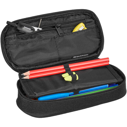 Artikelbild 11 für DONAU Schlampermäppchen schwarz, 21,0 x 10,5 cm, Artikelnummer 693939