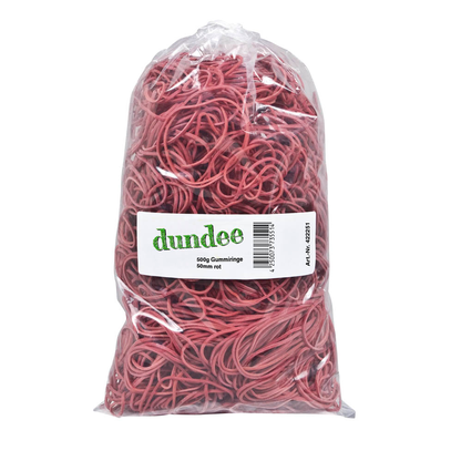 Artikelbild für dundee Gummiringe rot, Ø 5,0 cm, 500,0 g, Artikelnummer 422251