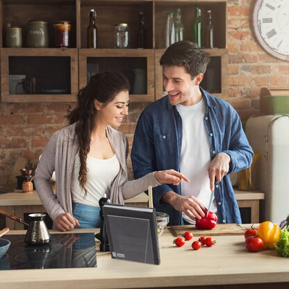 Artikelbild 4 für relaxdays Buchständer transparent, Artikelnummer 472057