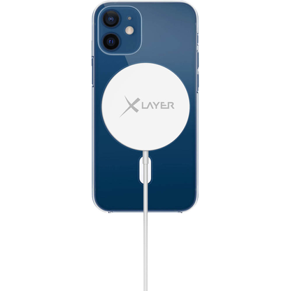 Artikelbild 3 für XLAYER Wireless Charging Pad Magnetic Induktive Ladestation weiß, Kabellänge: 1,5 m, 15 Watt, Artikelnummer 605424