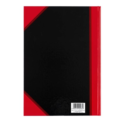 Artikelbild 7 für Bantex Notizbuch Chinakladde DIN A4 blanko, schwarz/rot Hardcover 192 Seiten, 1 St., Artikelnummer 429581