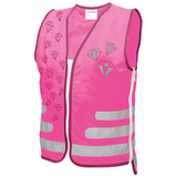 Artikelbild 1 für ROTH Mädchen Kinder-Warnweste Diamant pink Einheitsgröße, Artikelnummer 580809