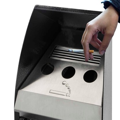 Artikelbild 5 für SPRINTIS Standaschenbecher schwarz, 1 St., Artikelnummer 794838