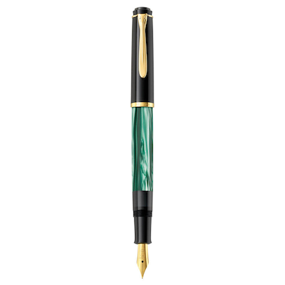 Artikelbild 3 für Pelikan Classic M200 Kolbenfüller grün-marmoriert/gold M (mittel), 1 St., Artikelnummer 410790