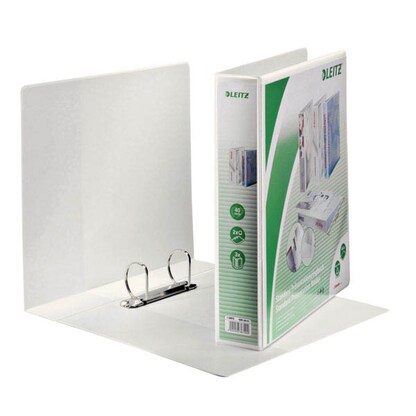 Artikelbild für LEITZ Präsentationsringbücher 2-Ringe weiß 6,3 cm DIN A4, 4 St., Artikelnummer 596049