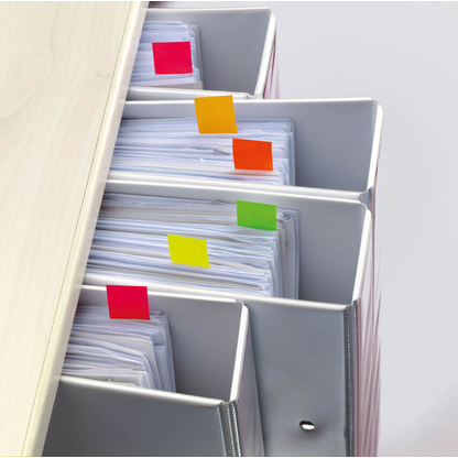 Artikelbild 2 für SIGEL NEON Haftmarker farbsortiert 5x 40 Streifen, Artikelnummer 255992