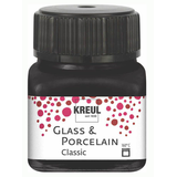 Artikelbild 1 für KREUL Classic Porzellanfarben schwarz 20,0 ml, Artikelnummer 514500