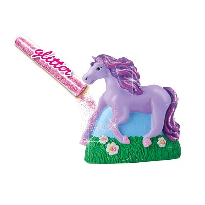 Artikelbild 8 für SES Creative® Gipsgießen-Set Glitzer Pferde auf Wiese mehrfarbig, Artikelnummer 110617