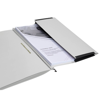 Artikelbild 9 für dots Personalhefter Karton lichtgrau DIN A4 4x kaufmännische Heftung, 5 St., Artikelnummer 538603