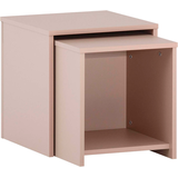 Artikelbild 1 für MÖBELPARTNER Smash Beistelltische-Set rechteckig Holzwerkstoff orange, 2 St., Artikelnummer 255097