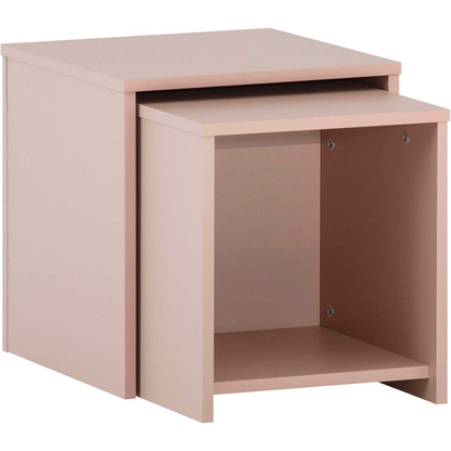 Artikelbild für MÖBELPARTNER Smash Beistelltische-Set rechteckig Holzwerkstoff orange, 2 St., Artikelnummer 255097