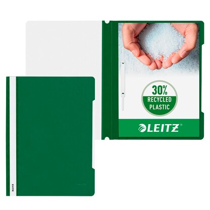 Artikelbild für LEITZ Schnellhefter 4191 Kunststoff grün DIN A4, 25 St., Artikelnummer 296428
