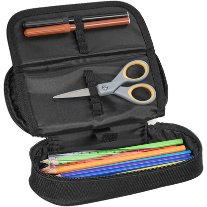 Artikelbild 4 für DONAU Schlampermäppchen schwarz, 21,0 x 10,5 cm, Artikelnummer 693939