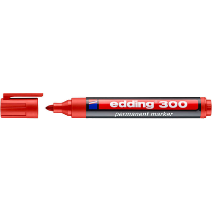 Artikelbild 6 für edding 300 Permanentmarker farbsortiert 1,5 - 3,0 mm, 4 St., Artikelnummer 338804
