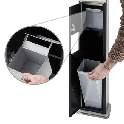 Artikelbild 6 für SPRINTIS Standaschenbecher schwarz, 1 St., Artikelnummer 794838