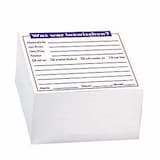 Artikelbild 1 für Memo Notizzettel geleimt weiß 9,8 x 9,8 cm, ca. 500 Blatt, 1 Block, Artikelnummer 239558