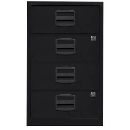 Artikelbild 4 für BISLEY Home Standcontainer schwarz 4 Auszüge Kunststoff-Muldengriff schwarz 41,3 x 40,0 x 67,2 cm, Artikelnummer 728717