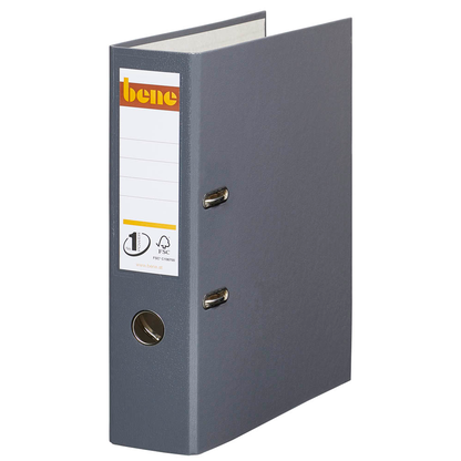Artikelbild für bene No.1 Power Ordner schiefer Kunststoff 8,0 cm DIN A4, 1 St., Artikelnummer 426262