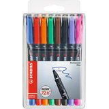 Artikelbild 1 für STABILO OHPen Folienstifte-Set farbsortiert permanent, 8 St., Artikelnummer 155113