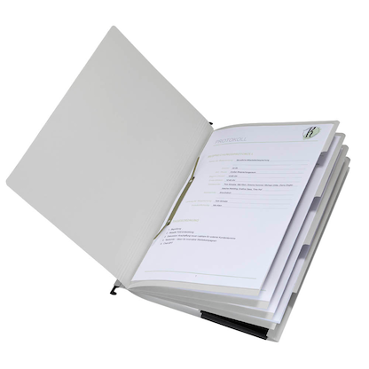 Artikelbild 10 für dots Personalhefter Karton lichtgrau DIN A4 4x kaufmännische Heftung, 5 St., Artikelnummer 538603