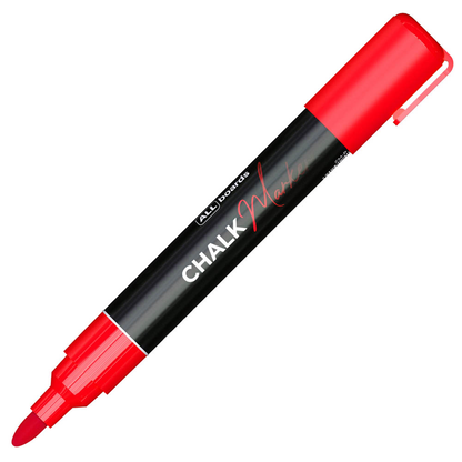 Artikelbild für ALLboards Kreidemarker rot 6,0 mm, 1 St., Artikelnummer 503266