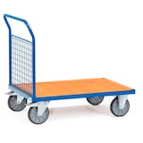 Artikelbild 1 für fetra Transportwagen Stirnwandwagen 1513 blau 80,9 x 132,0 x 99,0 cm bis 600,0 kg, Artikelnummer 746246