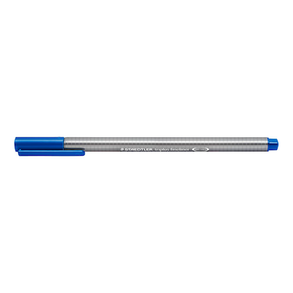 Artikelbild 2 für STAEDTLER triplus® 334 Fineliner blau 0,3 mm, 1 St., Artikelnummer 911293