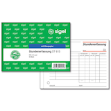 Artikelbild 1 für SIGEL Stundenerfassung Formularbuch ST615, 1 St., Artikelnummer 855346