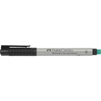 Artikelbild 3 für FABER-CASTELL MULTIMARK Folienstift schwarz 1,0 mm non-permanent, 1 St., Artikelnummer 749372