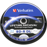 Artikelbild 1 für verbatim Blu-ray BD-R 50 GB bedruckbar, 10 St., Artikelnummer 970900