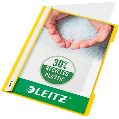 Artikelbild 2 für LEITZ Schnellhefter 4191 Kunststoff gelb DIN A4, 1 St., Artikelnummer 300808