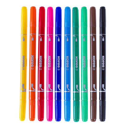 Artikelbild 3 für Kores® Korello Filzstifte farbsortiert, 10 St., Artikelnummer 766609
