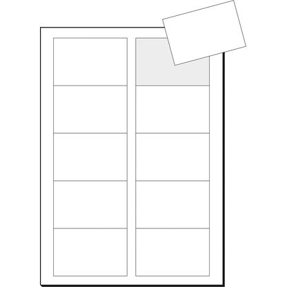 Artikelbild 3 für SIGEL Visitenkarten LP790 matt weiß 190 g/qm, 100 St., Artikelnummer 780452