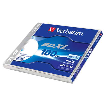 Artikelbild 3 für verbatim Blu-ray BD-R 100 GB bedruckbar, 1 St., Artikelnummer 357501