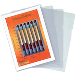 Artikelbild 1 für FALKEN Sichthüllen DIN A4 transparent genarbt 0,12 mm, 100 St., Artikelnummer 249698