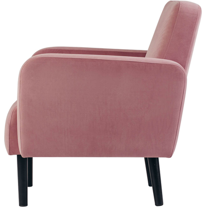 Artikelbild 3 für meet powered by PAPERFLOW Sessel LISBOA rosa schwarz Stoff 71,0 x 81,5 x 83,0 cm, 1 St., Artikelnummer 851073