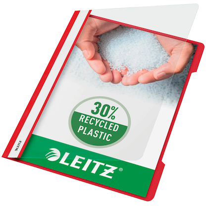 Artikelbild 3 für LEITZ Schnellhefter 4191 Kunststoff rot DIN A4, 25 St., Artikelnummer 285649