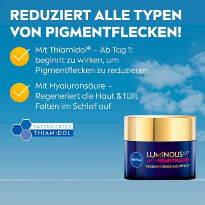 Artikelbild 3 für NIVEA LUMINOUS630® ANTI-PIGMENTFLECKEN Gesichtscreme 50,0 ml, Artikelnummer 579999