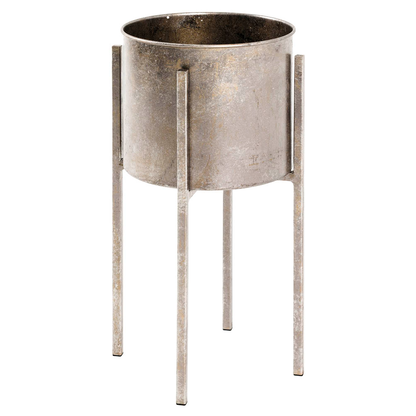 Artikelbild 2 für HAKU Möbel Pflanzenständer Dona 2 Metall, Ø 27,0 cm bronze rund, 4 St., Artikelnummer 650149