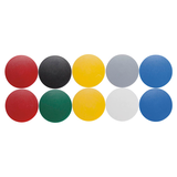 Artikelbild 1 für MAUL Magnete farbsortiert, Kunststoff Ø 3,2 cm, 10 St., Artikelnummer 643076