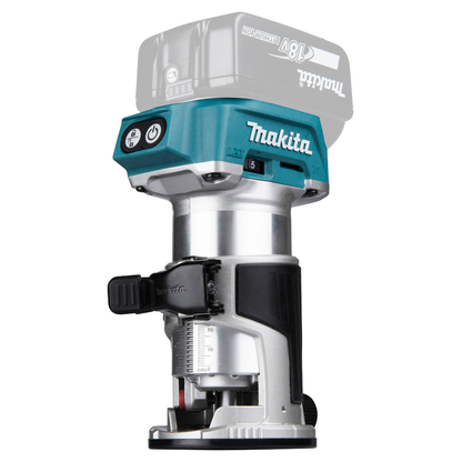 Artikelbild 13 für makita DRT50Z Akku-Oberfräse 18,0 V, ohne Akku, Artikelnummer 102941