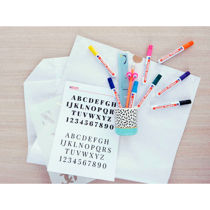 Artikelbild 15 für edding 3000 Permanentmarker schwarz 1,5 - 3,0 mm, 10 St., Artikelnummer 316547