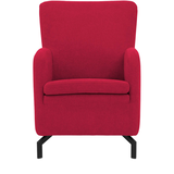 Artikelbild 1 für DOMO Collection Sessel Dallas rot schwarz Stoff 68,0 x 82,0 x 93,0 cm, 1 St., Artikelnummer 764813