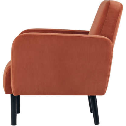 Artikelbild 3 für meet powered by PAPERFLOW Sessel LISBOA rost schwarz Stoff 71,0 x 81,5 x 83,0 cm, 1 St., Artikelnummer 851111