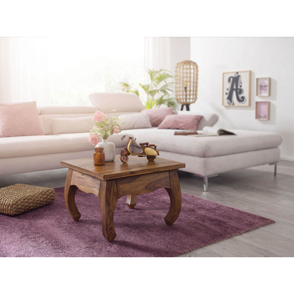 Artikelbild 3 für WOHNLING Couchtisch quadratisch Massivholz sheesham 60,0 x 60,0 x 40,0 cm, 1 St., Artikelnummer 904547