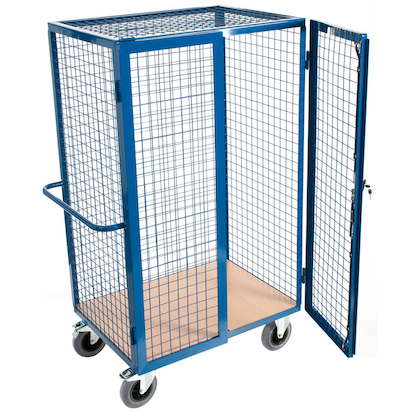 Artikelbild 5 für Rollcart Paketwagen 08-7643 blau 115,0 x 75,0 x 180,0 cm, Artikelnummer 105960